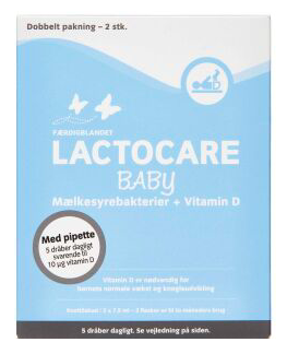 Lactocare Baby 2 x 7,5 ml (Udløb: 04/2025)